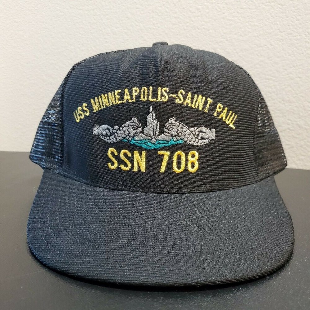 Vintage‎ USS Minneapolis-Saint Paul SSN-708 Hat